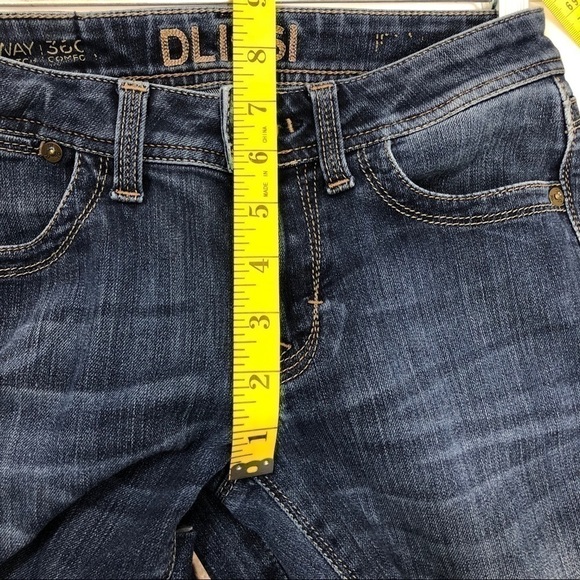 Dl1961 jennifer high-Rise boot raw hems size 25 - Picture 9 of 11